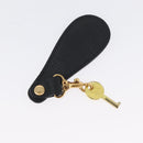 BURBERRY Clutch Bag Leather Black Gold Auth bs33867-25