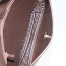 Burberrys Nova Check Shoulder Bag Canvas Brown Gold Auth bs33868-16