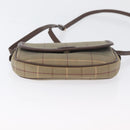 Burberrys Nova Check Shoulder Bag Canvas Brown Gold Auth bs33868-9