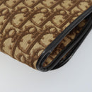 Christian Dior Trotter Canvas Shoulder Bag Brown Auth bs33870-10
