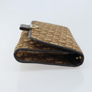 Christian Dior Trotter Canvas Shoulder Bag Brown Auth bs33870-4