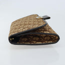 Christian Dior Trotter Canvas Shoulder Bag Brown Auth bs33870-5