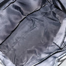 BURBERRY Nova Check Tote Bag Nylon Black Silver Auth bs33871-11