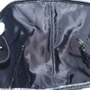 BURBERRY Nova Check Tote Bag Nylon Black Silver Auth bs33871-19
