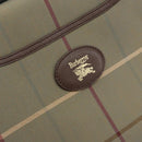 Burberrys Nova Check Shoulder Bag Canvas Brown Gold Auth bs33874-17