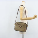 Burberrys Nova Check Shoulder Bag Canvas Brown Gold Auth bs33874-21
