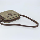 Burberrys Nova Check Shoulder Bag Canvas Brown Gold Auth bs33874-7