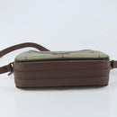 Burberrys Nova Check Shoulder Bag Canvas Brown Gold Auth bs33874-5