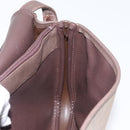 Burberry's Nova Check Schoudertas Canvas Bruin Goud Auth bs33876-21