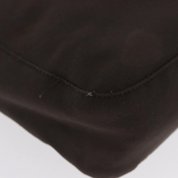 Salvatore Ferragamo Hand Bag Nylon Brown Auth bs33877