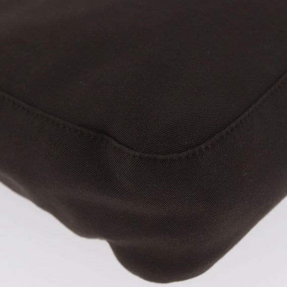 Salvatore Ferragamo Hand Bag Nylon Brown Auth bs33877