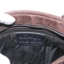 Salvatore Ferragamo Hand Bag Nylon Brown Auth bs33877-12