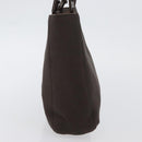 Salvatore Ferragamo Hand Bag Nylon Brown Auth bs33877-4