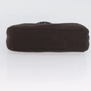 Salvatore Ferragamo Hand Bag Nylon Brown Auth bs33877-5