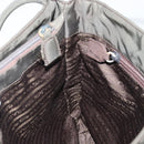PRADA Hand Bag Nylon Khaki Auth bs33878-19