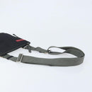 PRADA Sports Shoulder Bag Nylon Black Silver Auth bs33881-7