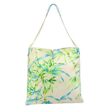 VERSACE Tote Bag Canvas Multicolor Gold Auth bs33882 - 0