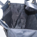 Gianni Versace Handtasche Nylon Schwarz Gold Auth bs33883-18