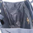 Gianni Versace Handtasche Nylon Schwarz Gold Auth bs33883-19