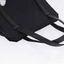Gianni Versace Handtasche Nylon Schwarz Gold Auth bs33883-6