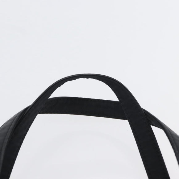 Gianni Versace Handtasche Nylon Schwarz Gold Auth bs33883