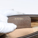 GUCCI GG Supreme Web Sherry Line Bag PVC Beige Gold 14 02 032 Auth bs33886-23