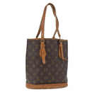 LOUIS VUITTON Monogram Bucket PM Shoulder Bag M42238 LV Auth bs33892-1