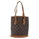 LOUIS VUITTON Monogram Bucket PM Shoulder Bag M42238 LV Auth bs33892-2