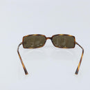 CHANEL Glasses plastic 2 Set Brown CC Auth bs33893-3