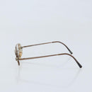 CHANEL Glasses plastic 2 Set Brown CC Auth bs33893-9