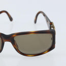 CHANEL Sunglasses plastic Brown CC Auth bs33897-7