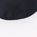 CHANEL Drawstring bag Hand Bag Satin Navy CC Auth bs33901-12