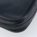 CELINE Shoulder Bag Leather Navy Gold Auth bs33902-16
