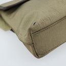GUCCI Body Bag Canvas Beige Silver 92543 Auth bs33907-12