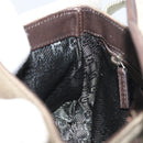 GUCCI Body Bag Canvas Beige Silver 92543 Auth bs33907-21