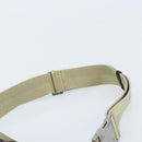 GUCCI Body Bag Canvas Beige Silver 92543 Auth bs33907-8