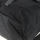 PRADA Backpack Nylon Black Silver Auth bs33909-15