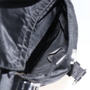 PRADA Rucksack Nylon Schwarz Silber Auth bs33909-22