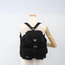 PRADA Backpack Nylon Black Silver Auth bs33909-23