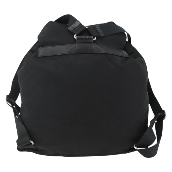 PRADA Rucksack Nylon Schwarz Silber Auth bs33909