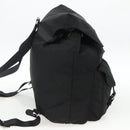 PRADA Backpack Nylon Black Silver Auth bs33909-3