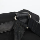 PRADA Backpack Nylon Black Silver Auth bs33909-7