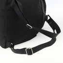 PRADA Rucksack Nylon Schwarz Silber Auth bs33909-8