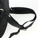 PRADA Backpack Nylon Black Silver Auth bs33909-14