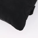PRADA Shoulder Bag Nylon Black Silver Auth bs33911-17