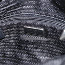 PRADA Shoulder Bag Nylon Black Silver Auth bs33911-19