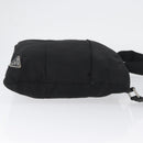 PRADA Shoulder Bag Nylon Black Silver Auth bs33911-3