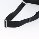 PRADA Shoulder Bag Nylon Black Silver Auth bs33911-7
