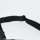 PRADA Shoulder Bag Nylon Black Silver Auth bs33911-8