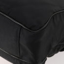 PRADA Hand Bag Nylon Black Silver Auth bs33914-15